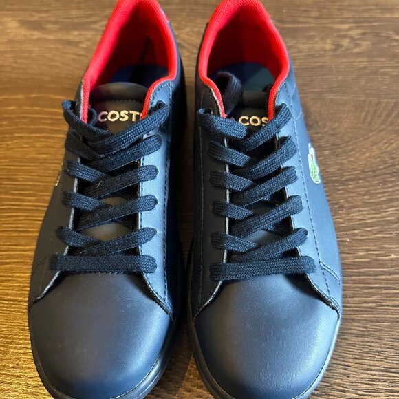 BNWOB Lacoste Blue Carnaby Sneakers - Size 6 - Picture 2 of 8